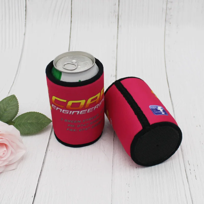 

200pcs/lot Custom Promotional Stubby Coolers Waterproof Cooler Bags Personalise Your Design Can Cover Wedding Gifts Beer Holder