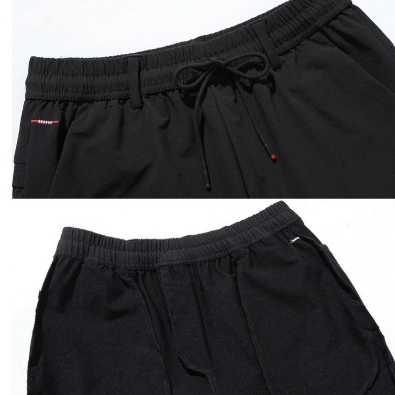 Plus Size 9xl 8xl Winter Autumn Joggers Oversize Sweatpants Men Thick Jogger Pants Men\'s Casual Trackpants Solid Black Trousers