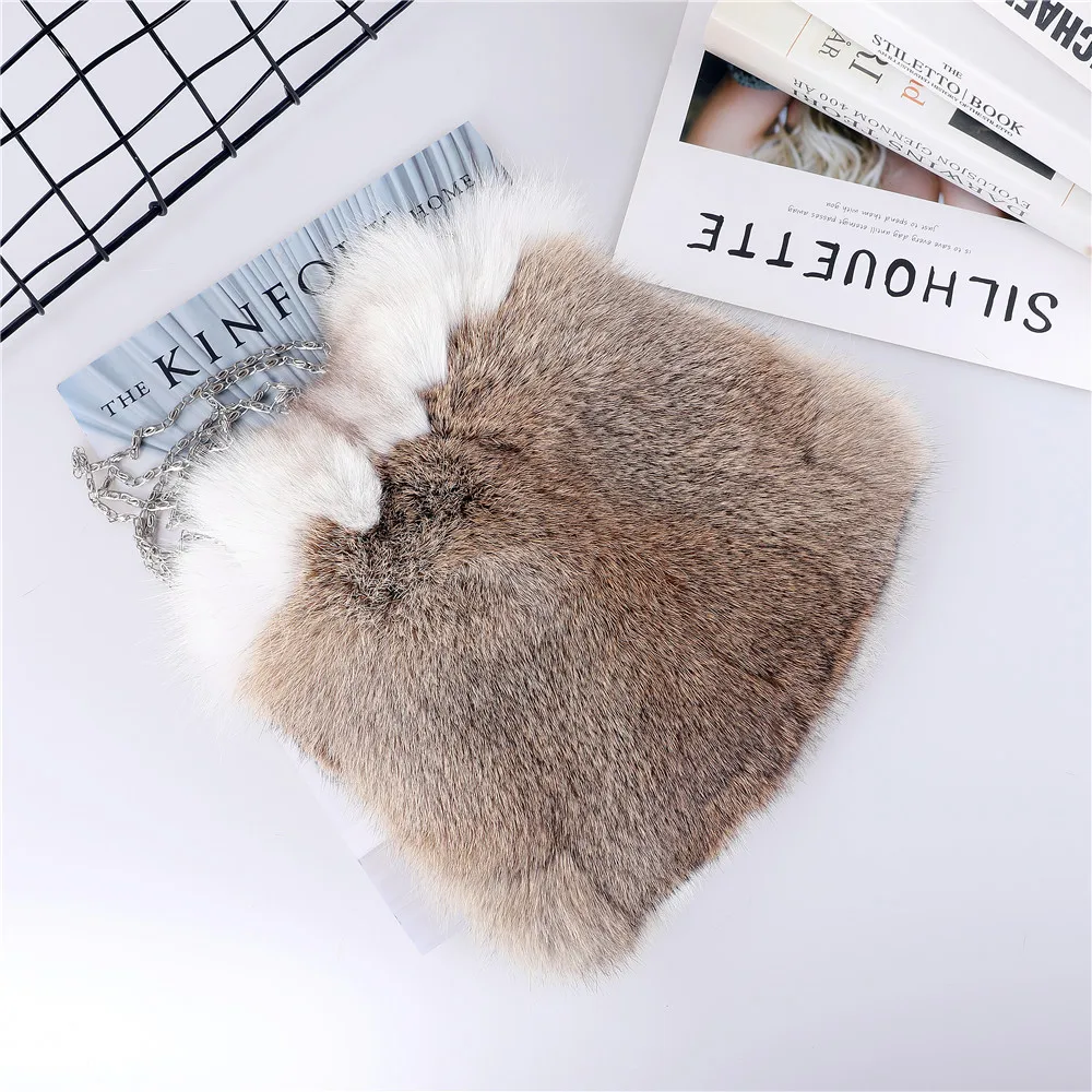 Lovely Autumn Winter Plush Vertical Mobile Phone Bag Versatile Cute Cross Body Mini Bag Korean Fur Students Soft Shoulder Bag