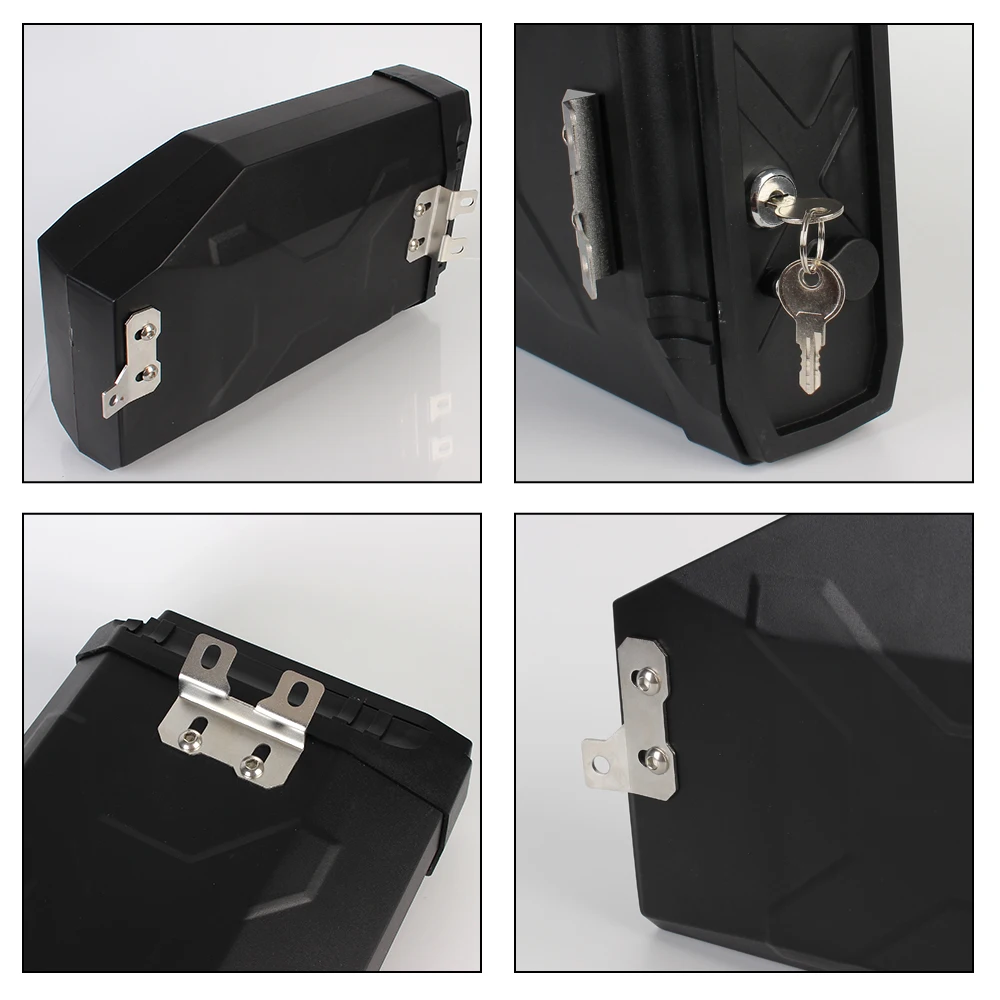 For Left Right Side Bracket For BMW R1200GS R1250GS F850GS F750GS motorcycle storage box 5 Liters Tool Box Plastic Box Case