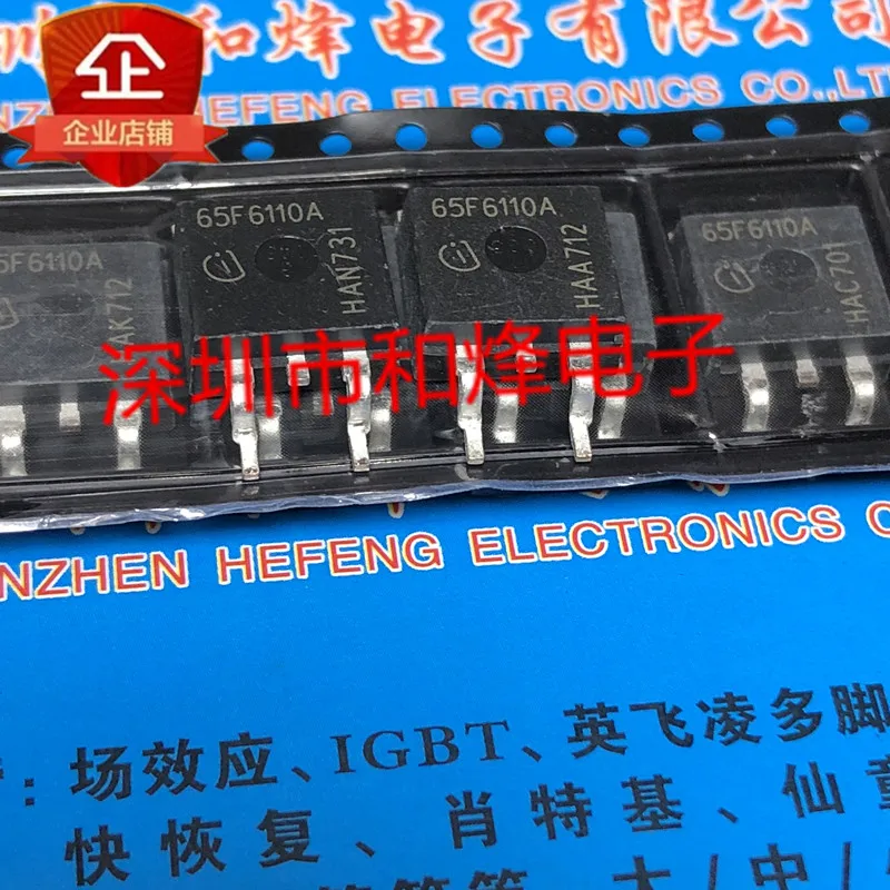 (5 Pieces) 65F6110A IPB65R110CFDA  TO-263 650V 99.6A