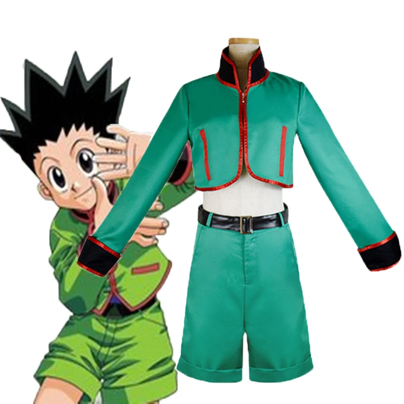 Costumes de Cosplay Anime Hunter Gon Freecsynchronization, Chaussures, Bottes, Perruques, Costumes, Uniforme pour ix, Costumes d'Halloween Personnalisés