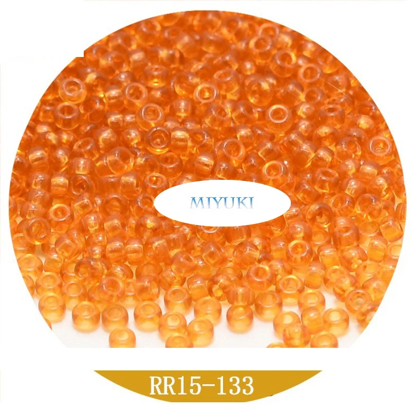 Japan Miyuki Imported Seed Beads RR15/0  Transparent Series 1.5mm Round Beads 5G