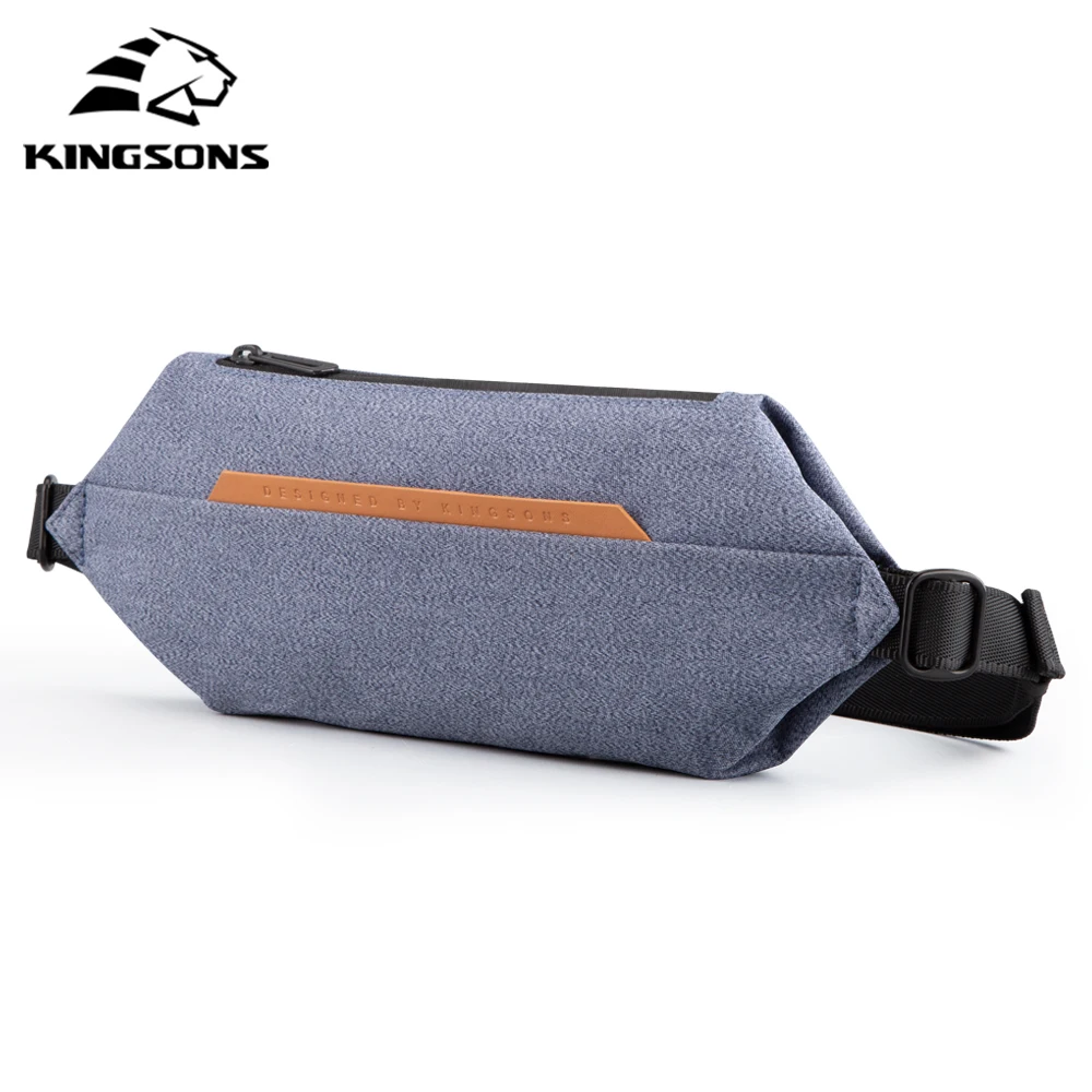 Men Sling Chest Bag Anti-theft Crossbody Hand Pack Single Shoulder Mini Back Pack Business Running Travel Waist Bag Men Kingsons