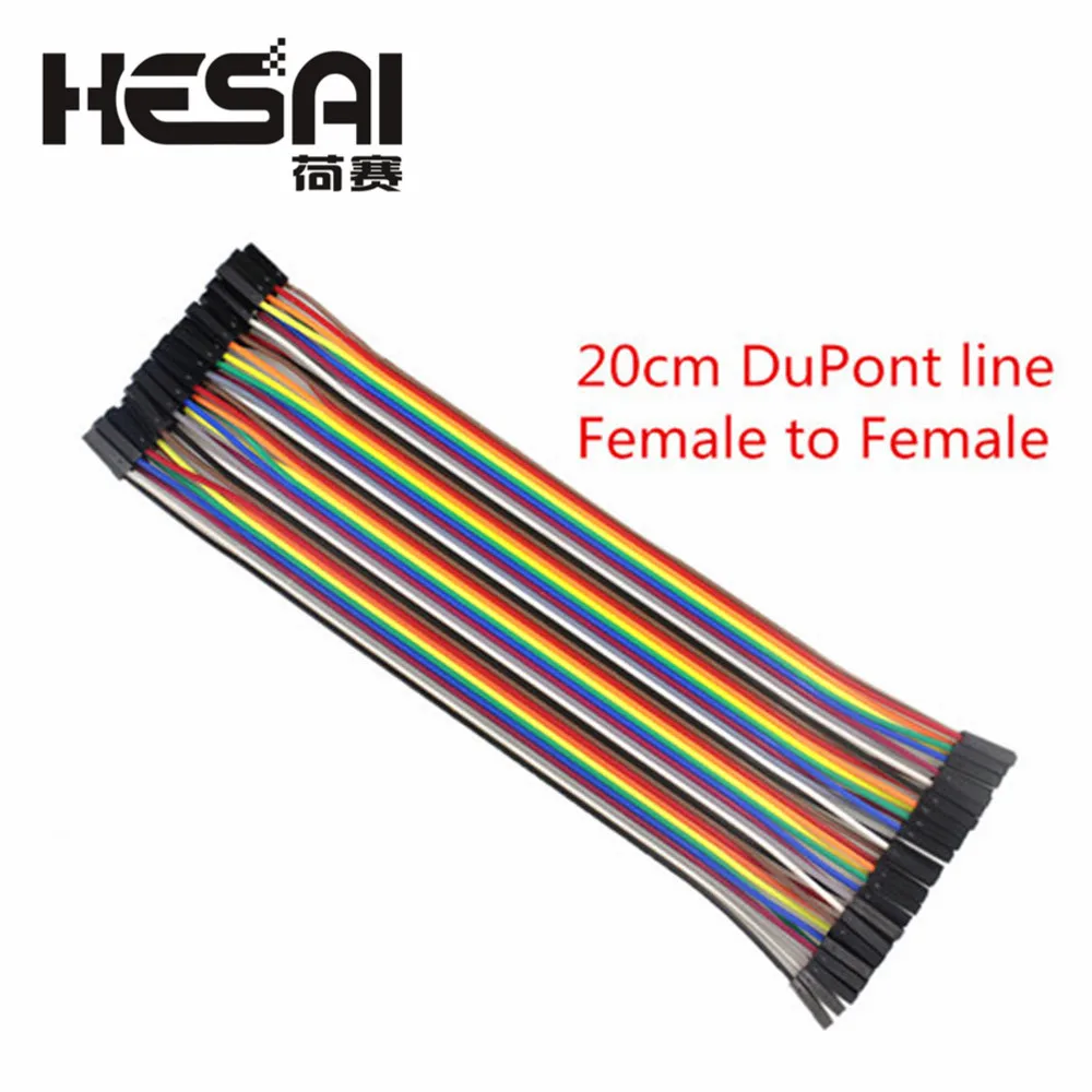 40Pin Dupont Line 20CM 40Pin Male to Male + Male to Female and Female to Female Jumper Wire Dupont Cable for DIY KIT