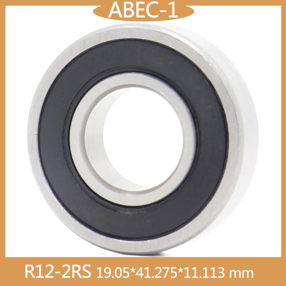 R12 Hybrid Ceramic Bearing 19.05*41.275*11.113 mm ( 1 PC ) Industry Motor Spindle R12HC Hybrids Si3N4 Ball Bearings 3NC R12RS