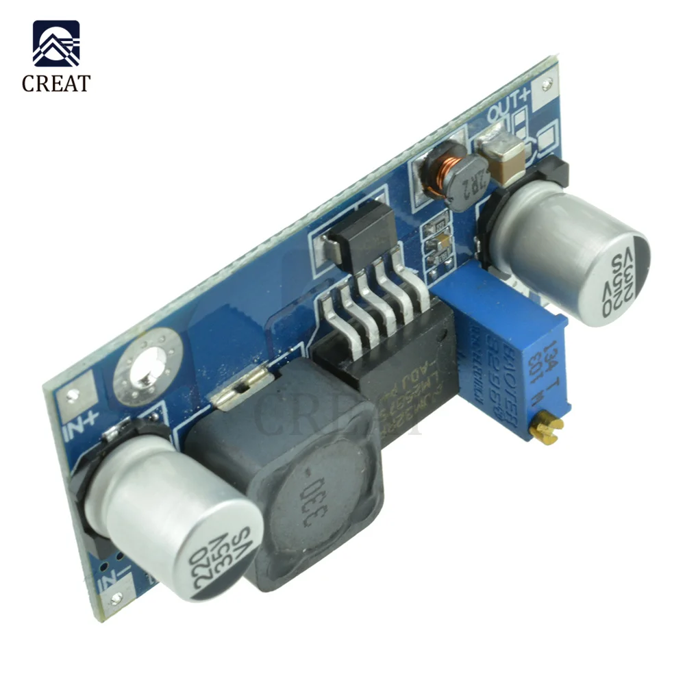 LM2587 DC-DC Boost Converter 3V-30V Step up to 4-35V Power Supply Module Board MAX 5A Non-isolated