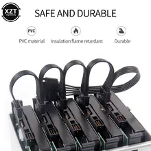 SATA 15Pin M to 5 SATA F Power Splitter Cable #6