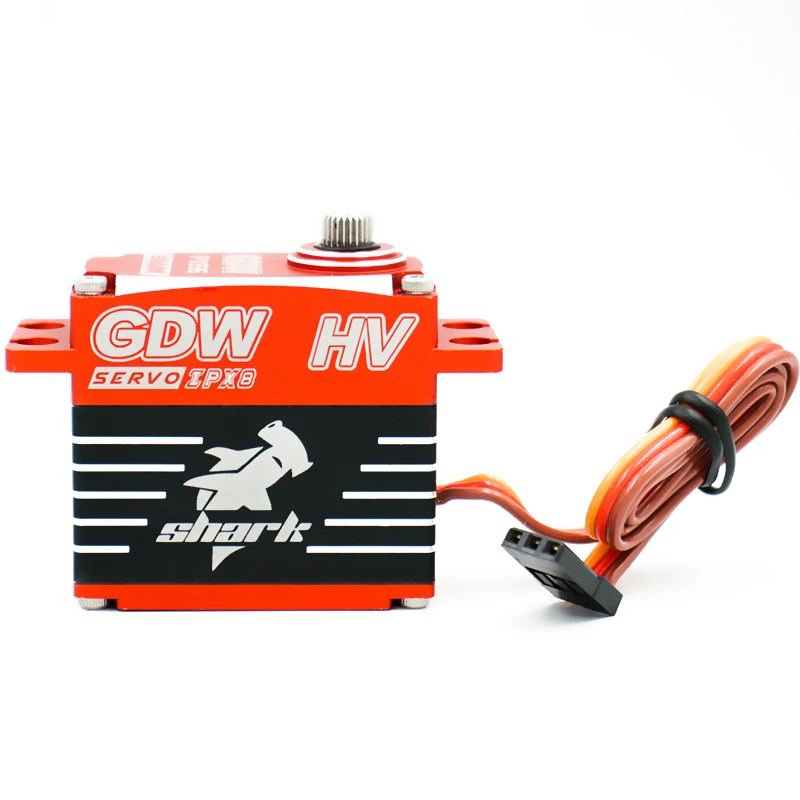 

GDW Shark IPX896 Servo 36kg Large Torque Waterproof Submersible Class Brush Less Rudder for Climbing Car & Boat