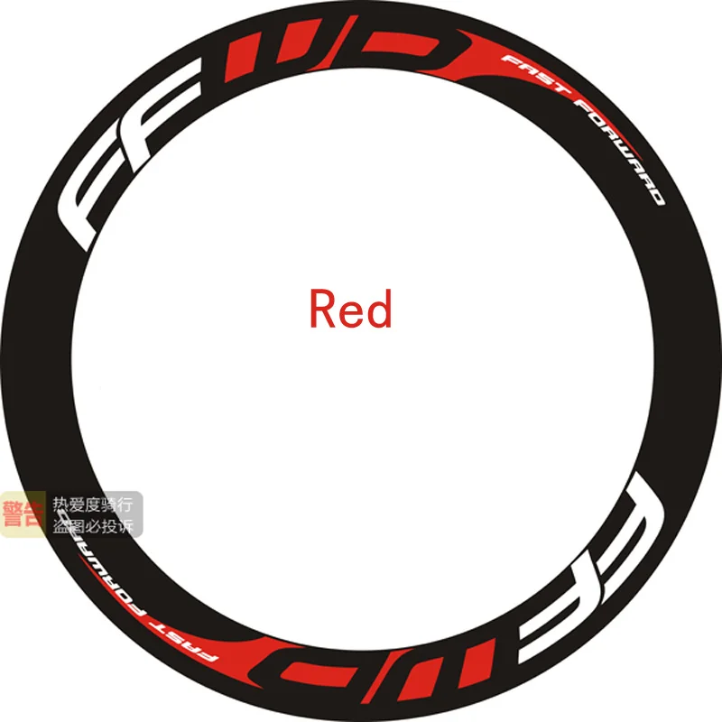 FFWD f6 road Bicycle wheel Group stickers  f6 Replacement Sticker Decal Depth 48mm for the frame height of 60mm/70mm bike decals