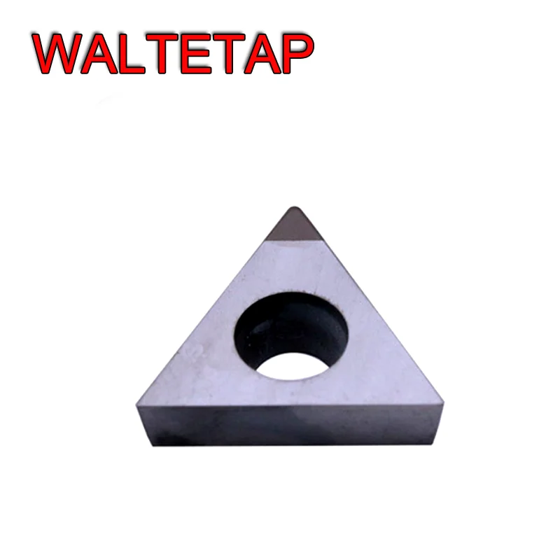 Mecanizado CNC TBGT TCGT TPGT, hoja de torno con triangular de alta dureza CBN, material de tratamiento térmico de hierro fundido de acero endurecido