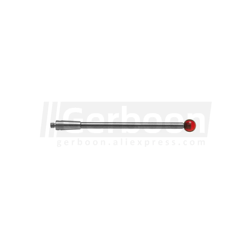 Renishaw A-5003-0044 EWL 40mm M2 Ø 4mm Ruby Ball Tungsten Carbide Rod Probes for Three-Coordinate Measuring Machine CMM