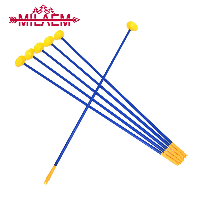 

3/6/12pcs Children Archery Sucker Arrow Safe Shooting Plastic Arrows For Kid Shooting Game Practice Outdoor Shooting Accessories