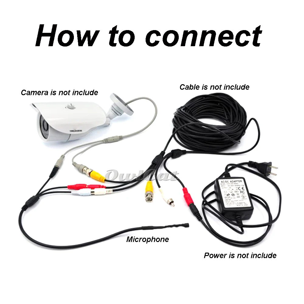 Audio Pickup Wide Range High Sensitive Mini CCTV Microphone for CCTV Security Camera DVR Video Surveillance