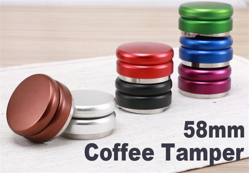 Kaffee Dosier ring Edelstahl Trichter 51mm 53mm 57mm 57,5mm 58mm 58,5mm für Sieb träger Barista Werkzeuge Espresso Zubehör – Detail 14