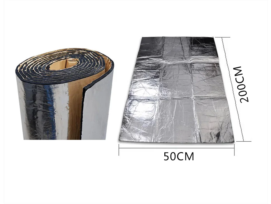Auto Heiz blatt Schall dämmung für Autos Wärme Sound Pad Auto Motor Schallschutz Wärme schutz Pad Auto Schall dämmung – Detail 4
