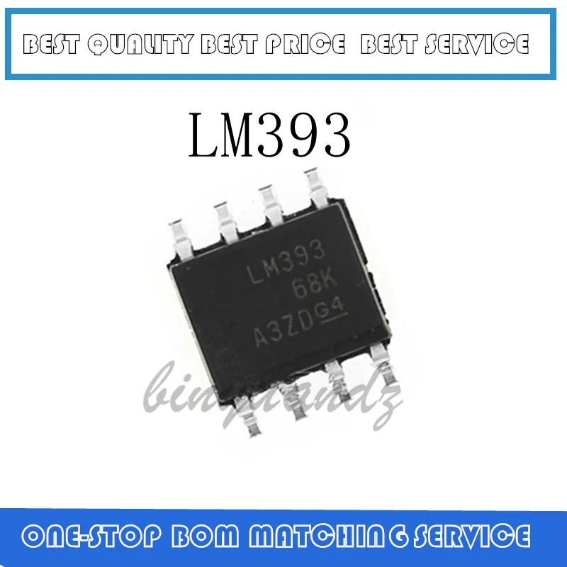 50 Uds LM393 LM393DR SOP-8