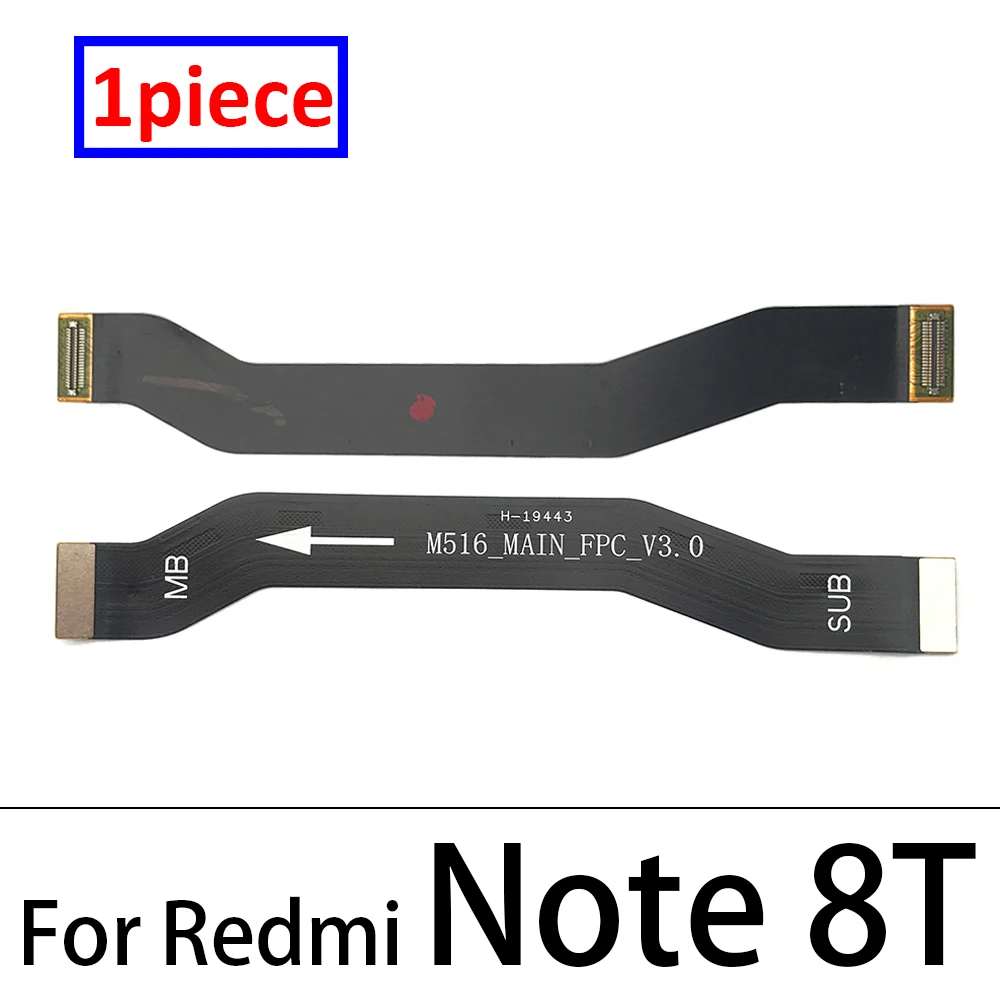 For Xiaomi Redmi Note 6 7 8 9 10 11 Pro 9S 10S 8T 8 8A 9 9A 9C 11 4G 5G Main Board Motherboard LCD Display Connector Flex Cable