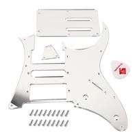 Acrylic HSH Pickguard Back Plate Truss Rod Cover Set for Ibanez RG350 EXZ EX HSH Music Equipment Accessories Attachment