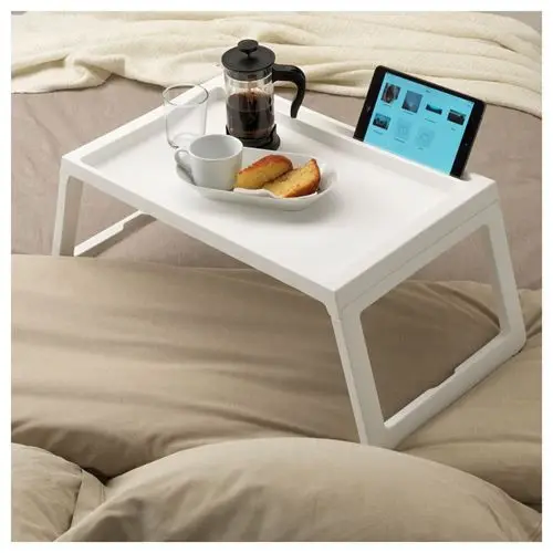 

DOLBOVI Bed Enjoyed tray Folding White tray mrt-ıkea0587 tray поднос plateau de service