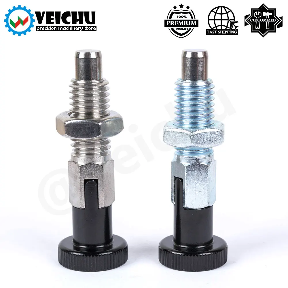 VCN217 With Rest Position Index Plunger Locating Lock Pin Locking Nut Index Bolt For Attaching And Datching Workpieces