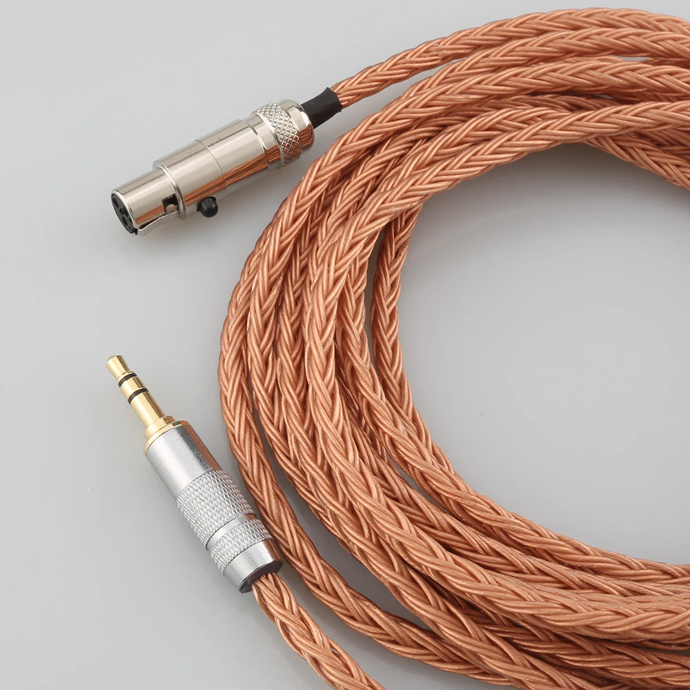 2.5mm 4.4mm XLR 16 rdzeń 99% 7N OCC kabel do słuchawek dla AKG Q701 K702 K271 K272 K240 K141 K712 K181 K267 K712 słuchawki