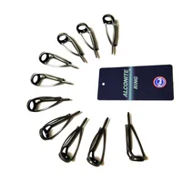 BR Wi & Wa Fuji CCMNAT y BCMNAT guía superior de punta, adecuada para caña de Spinning y fundición de agua salada, 1 unidad por bolsa