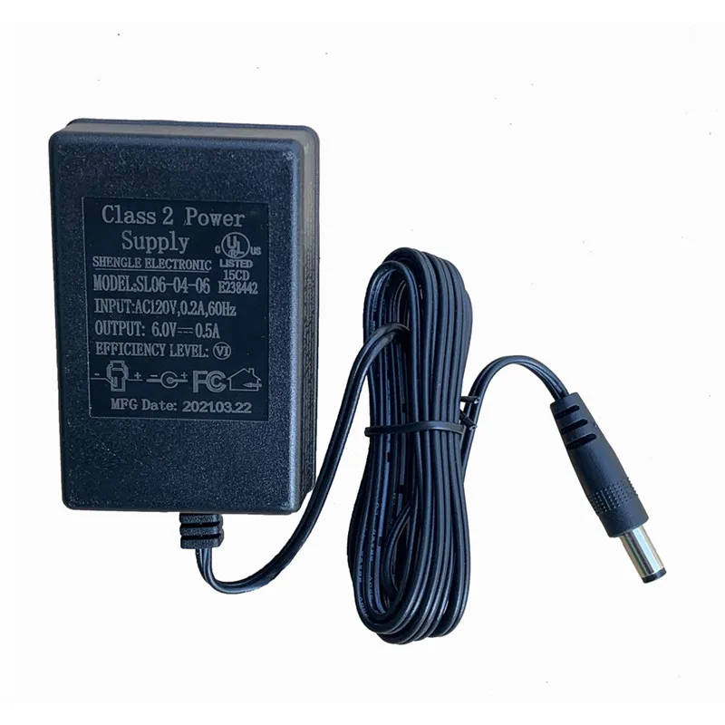 6 Volt /12Volt Battery Charger with Square-Type Plug or Round Hole  for 6V/12V Children Electric Ride On Car