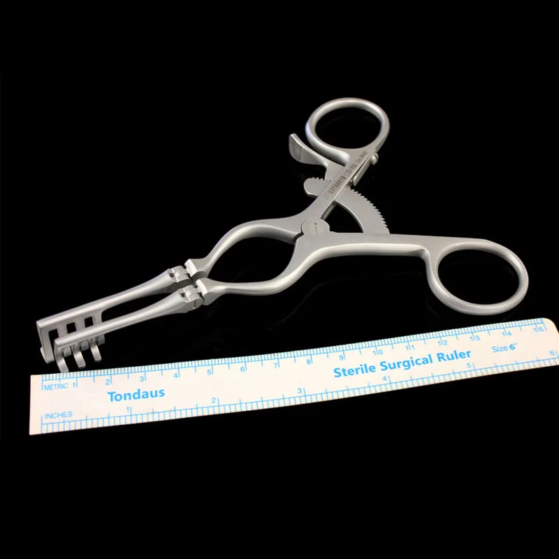 Double joint multi hook retractor adjustable movable expansion Spreader forceps medical skin muscle distractor animal veterinary