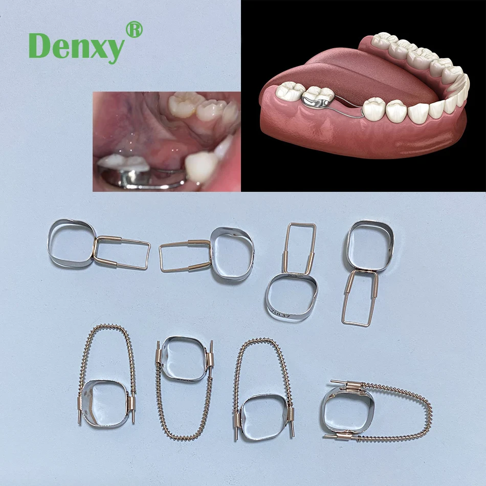 

20pcs 1st/2nd Molar Space Maintainer #29-#41Orthodontic band Orthodontic Brace Preformed Band Orthodontic bracket Dental Product