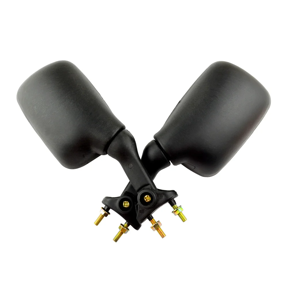 AHL دراجة نارية مرايا الرؤية الجانبية الخلفية مرآة الرؤية الخلفية يناسب كاواساكي ZXR250 لسوزوكي RF400 76A 78A