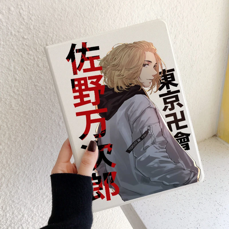 Anime Tokyo Revengers ipad case For Air 4 iPad Pro 2020 10.5 With Pencil Holder 10.2 inch 8th 7th 12.9 Pro 2018 Mini 4 5 Case