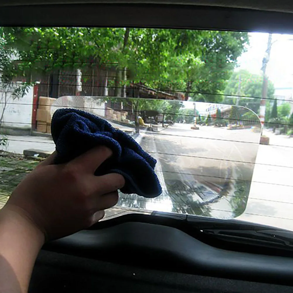 Auto Car Windshield Wide Angle Rear View Parking Reversing Mirror Clear Film Sticker Car Interior Accessories  Boutique