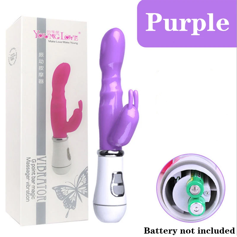 12 Speed Strong Rabbits Vibrator Clitoris Stimulator Double G-spot Massager Sex Toys For Women Female Masturbator Sex Shop