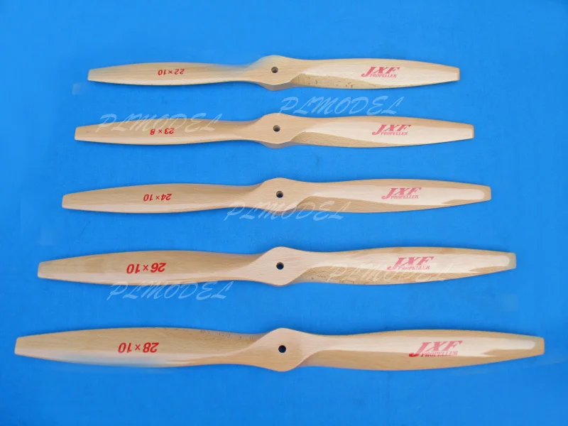 JXF 15x8 19X8 22X10 23 X10 28X10Beechwood Propeller from Xoar factory