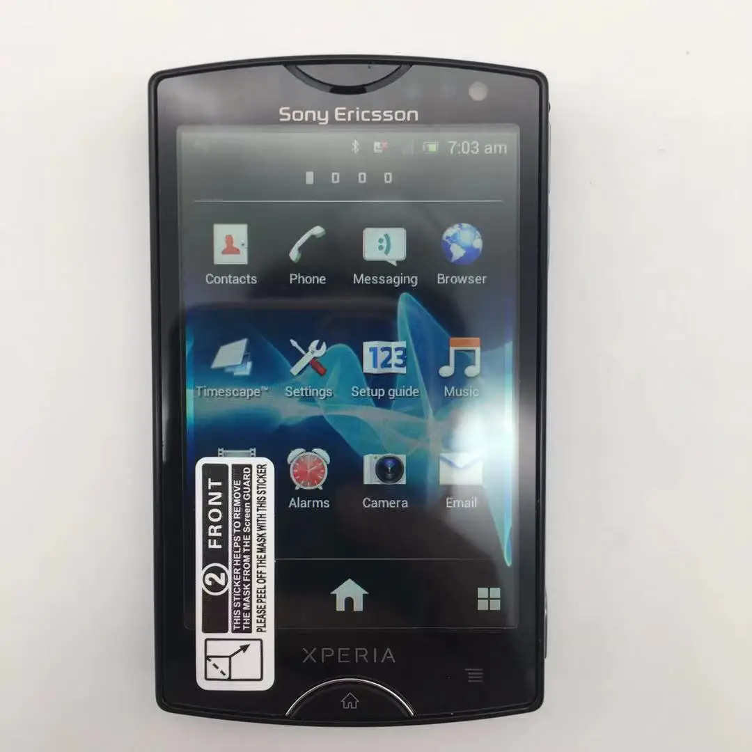 소니 에릭슨 엑스페리아 미니 ST15 리퍼브 정품 잠금 해제 휴대폰, ST15i 3G 와이파이 GPS 3MP 카메라, 안드로이드 4.1