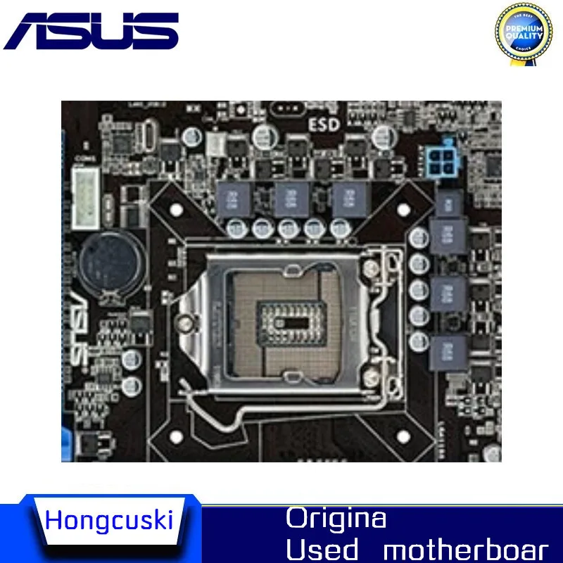 Used original motherboard for ASUS P8H61-M PLUS V2 LGA1155 DDR3 LGA1155 USB2.0 H61 Desktop motherborad