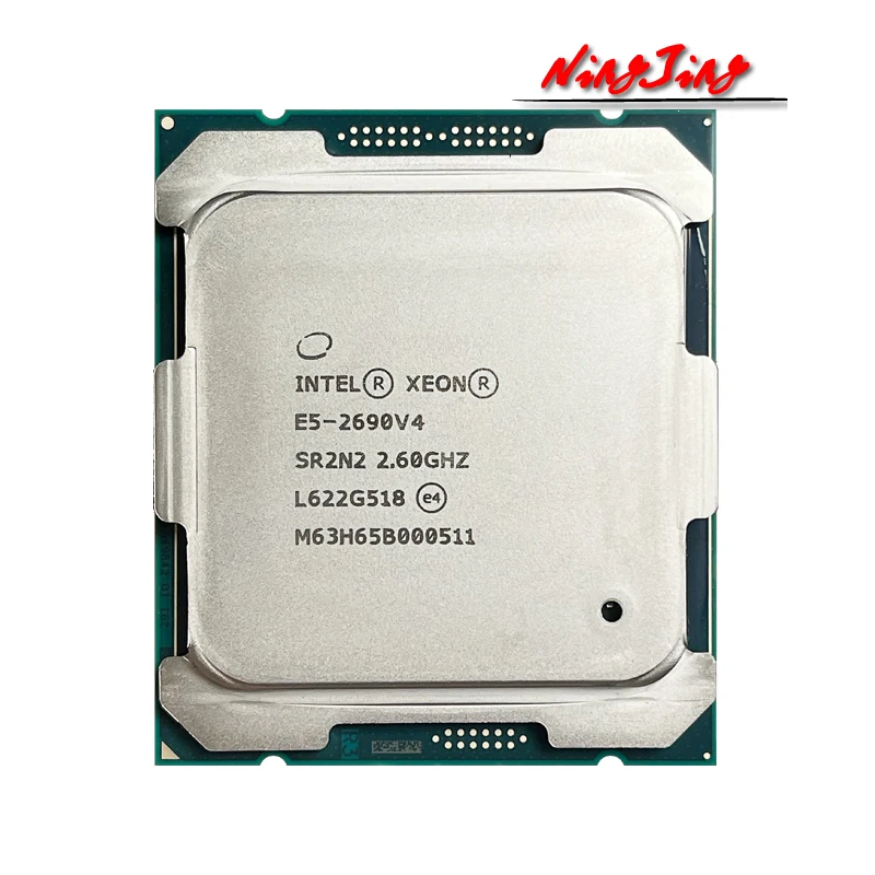 Intel Xeon E5-2690 v4 E5 2690 v4 E5 2690v4 2.6 GHz Used Fourteen nuclei 35M 135W  14nm  LGA 2011-3