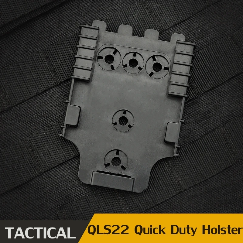 Hunting Gun Holster QLS22 Quick Duty Receiver Plate Locking System Gun Pistol Holster Platform for Airsoft