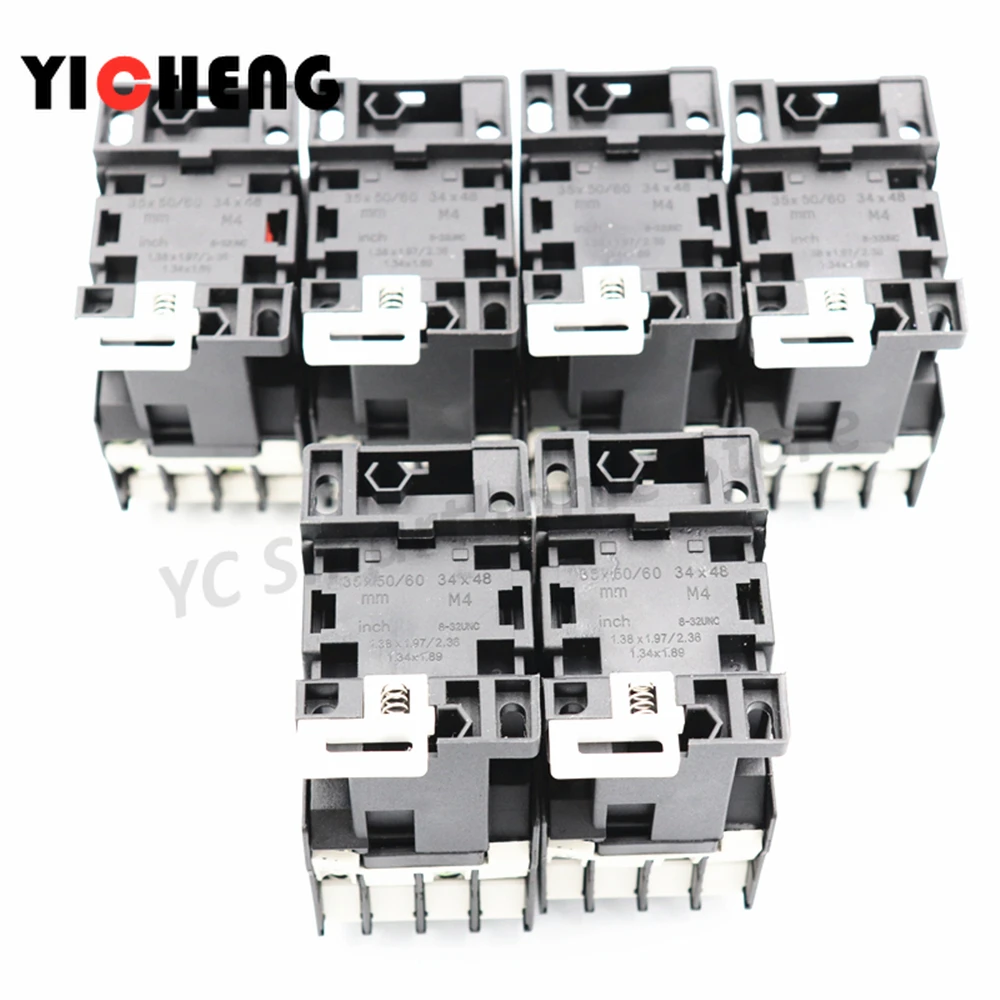 AC contactor  9A 3P+1NO/1NC Rail installation lc1d  CJX2- 0910  1 normally open contact / CJX2- 0901 1 normally closed contact