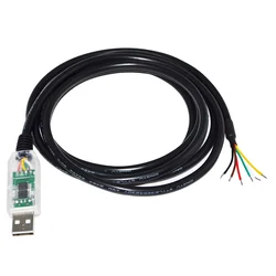 INDUSTRIAL FTDI FT232RL CHIP USB TO RS485 CONVERTER 6 CORE 6PIN WE COMMUNICATION CABLE GND DATA A+ B- 120R USB-RS485-WE-5000-BT