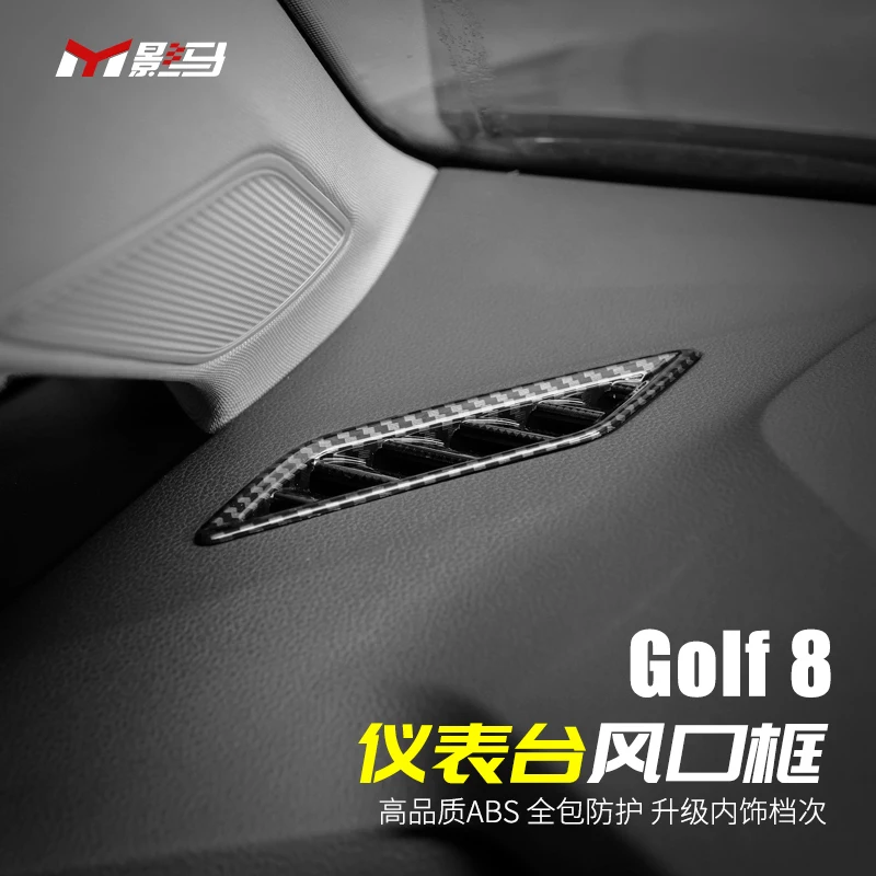 For Volkswagen golf 8 golf8 special instrument panel air outlet frame rline MK8 interior decorative Stickers car accessories