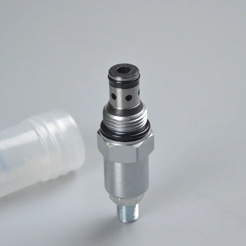 Threaded plug-in direct-acting relief valve YF08-00 pressure regulating safety hydraulic valve handle adjustment RV08, 02