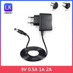 9v 500mA 1000MA 2000MA電源アダプタ充電器コンバータ9v 0.5A 1A 2AためTP-LINK T090060 450メートル300メートルルータ