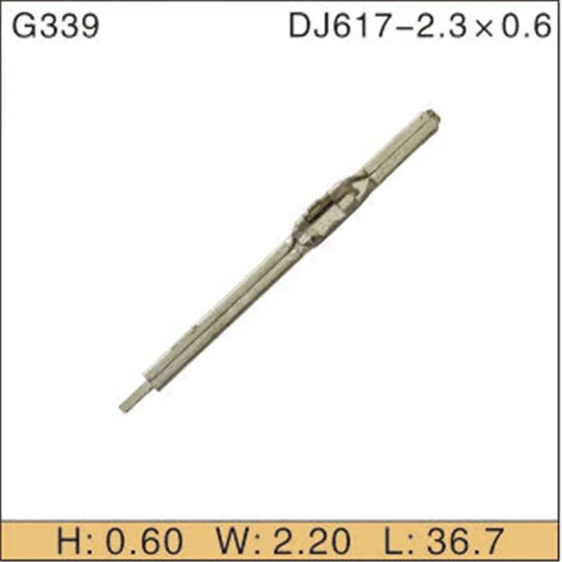 Free shipping 1000pcs Car Electronics & Motorcycle Accessories & Parts G339 male terminal connector