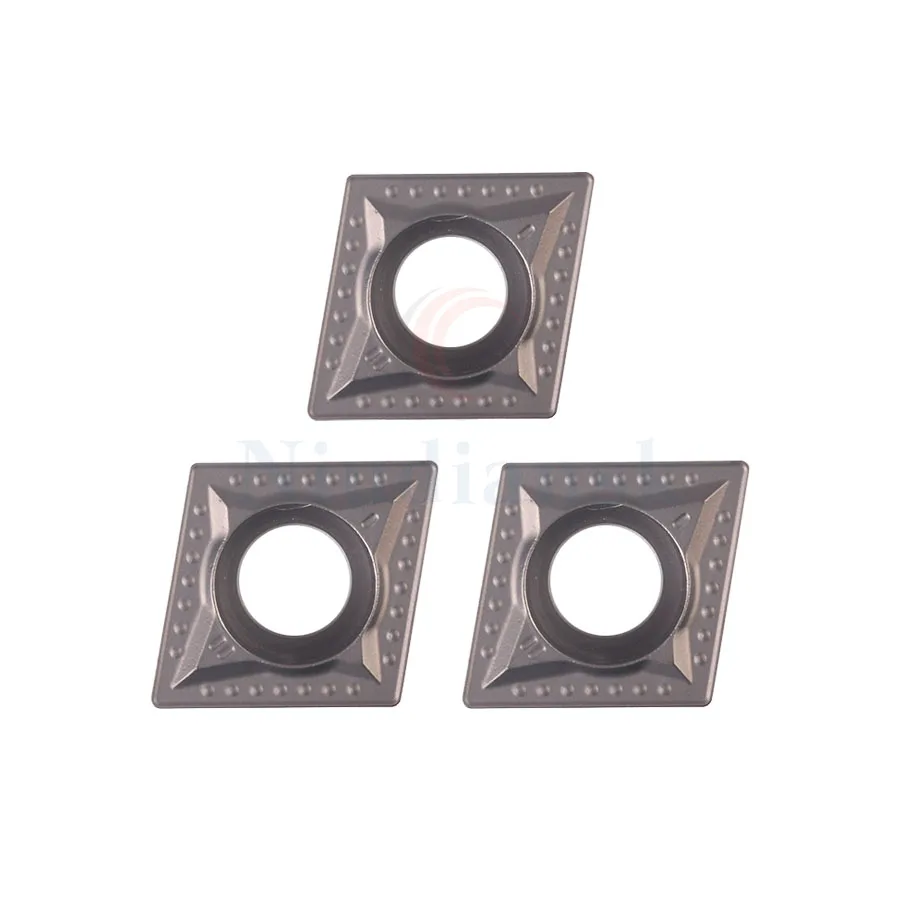 CCMT060204-HQ inserti in metallo duro LF90 CCMT060204-MT CCMT060204-TC LF90 Cermet lama tornio CNC utensile per tornitura in acciaio