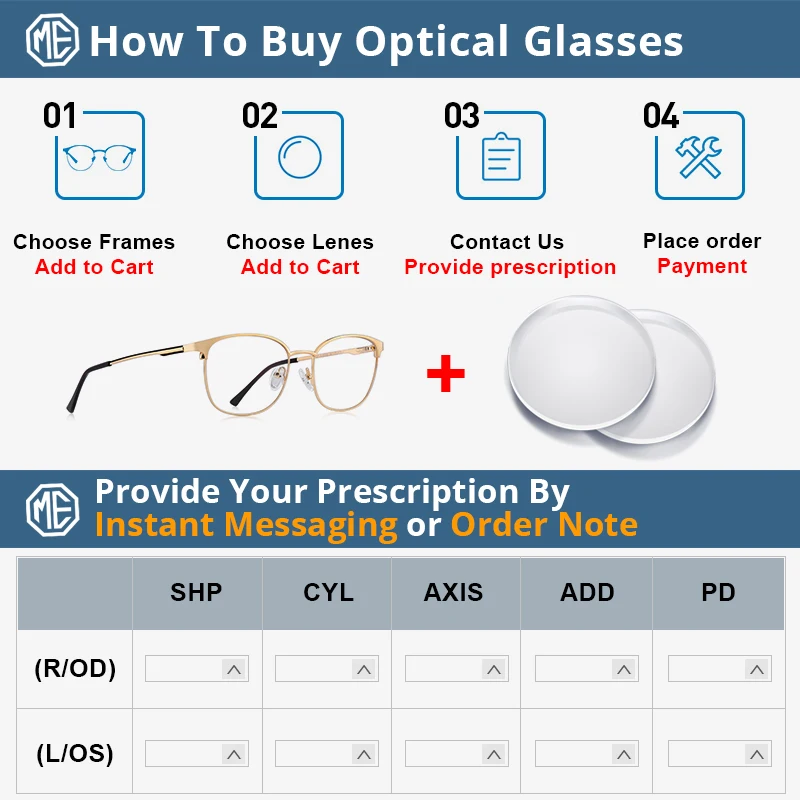 MERRYS DESIGN Men Women Fashion Trending Oval Glasses Frame Unisex Myopia Prescription Optical Eyeglasses S2046