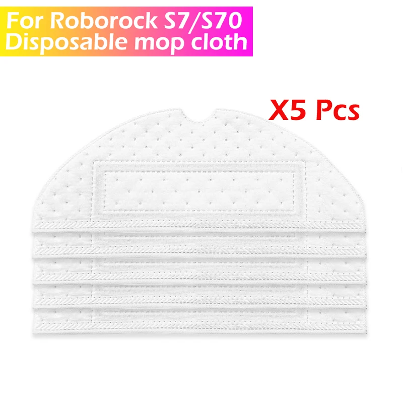 

Высококачественные одноразовые тряпки для швабры для Xiaomi Roborock T7 T7S T7plus T7Splus S7, тряпка для чистой уборки, запасные части, аксессуары