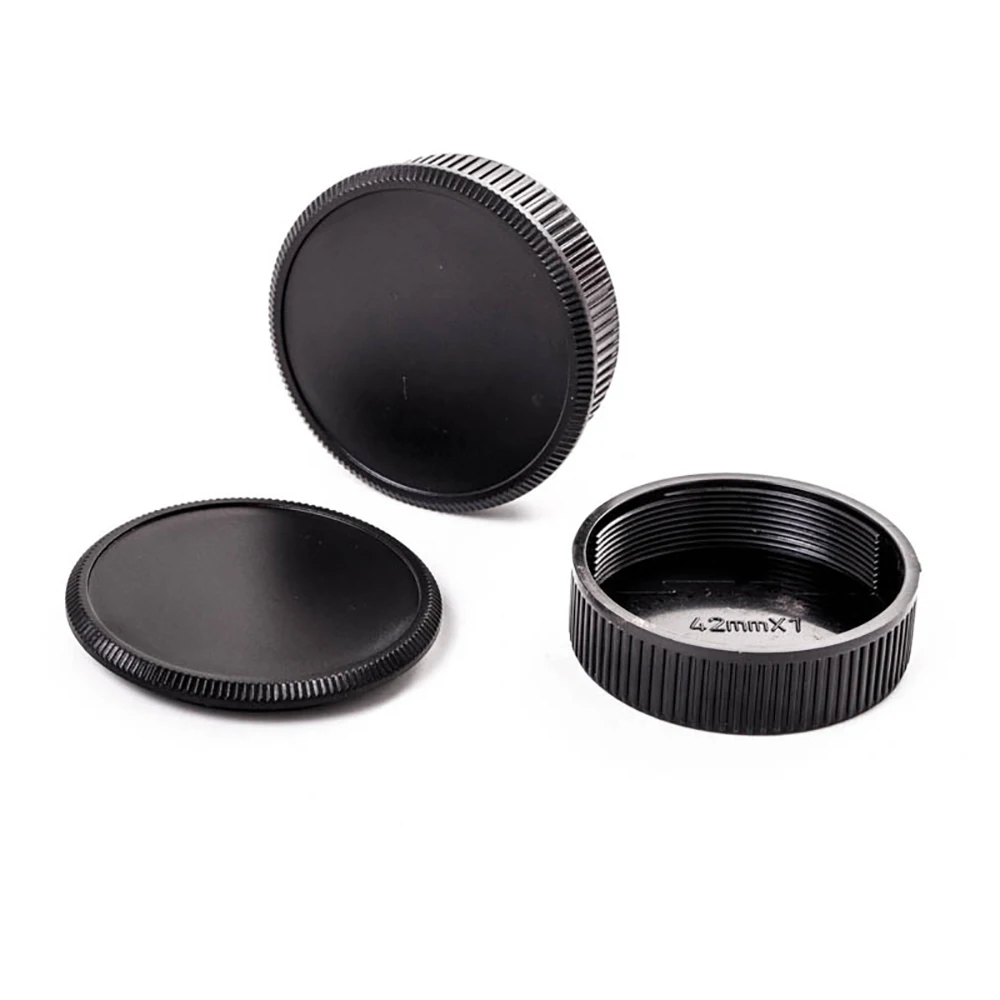 Voor M42 (M42 X 1) Srew Mount Camera 'S En Lenzen, achterste Lensdop + Camera Body Cap Set