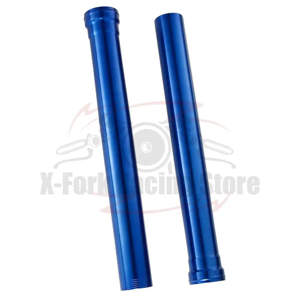 

Blue Front Fork Outer Tubes Pipes 490mm For BMW S1000RR 2009-2019 HP4 2013-2014 S1000R 2014-2021 R nine T 2014-2023